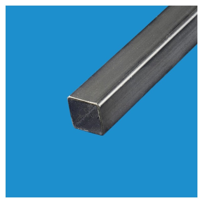 Tube acier carré noir 70 x 70mm - prix dégressif de barre profile