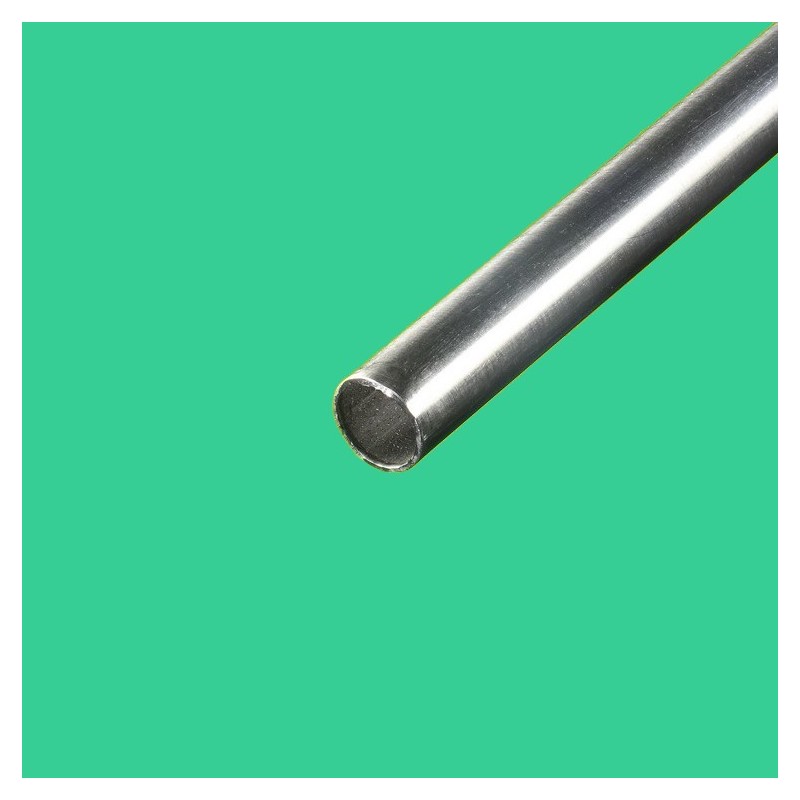 Tube inox brossé diamètre 26,9 mm - Long. 1 à 4 mètres - Comment Fer