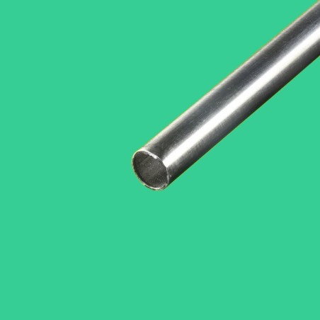 Tube inox brossé diametre 25mm - Long. 1 à 4 mètres - Comment Fer