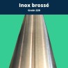 Tube inox brossé diametre 25mm - Long. 1 à 4 mètres - Comment Fer