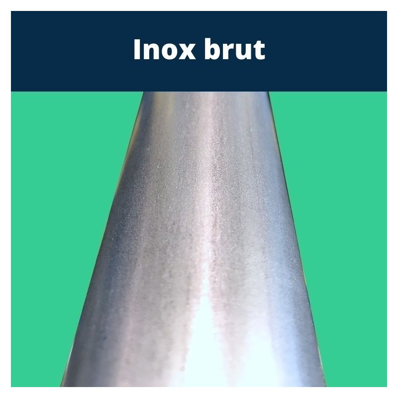 Tube inox carré 60 x 60 mm - Long. 1 à 4 mètres - Comment Fer