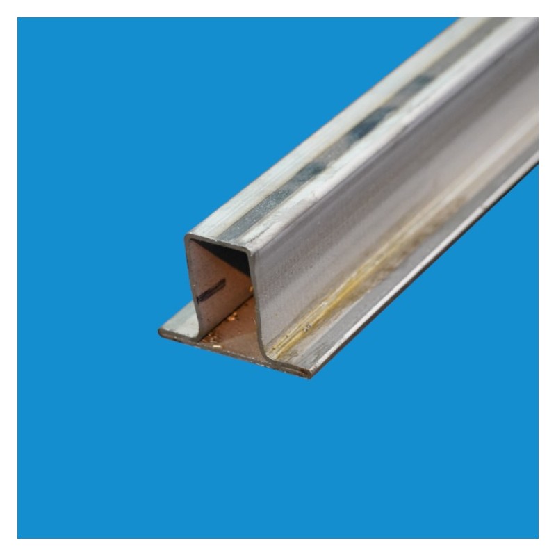 Tube à ailette acier en T 30x34 mm Comment Fer