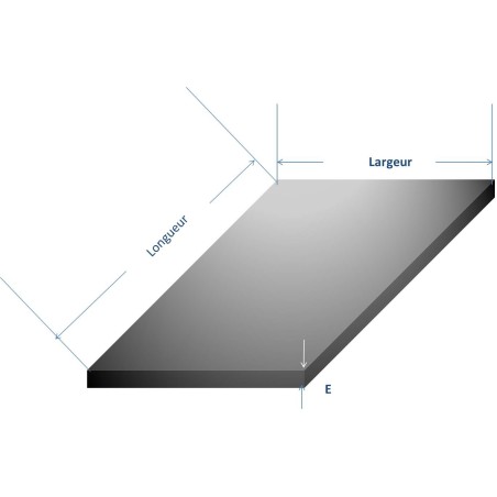 Commentfer - Tôle Acier Laminée à Chaud 1000x2000 Mm Épaisseur 1,5 Mm - S235JR - Tôle Acier Brut De Qualité Professionnelle