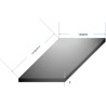 Tole acier brut 1000x2000 mm - Comment Fer