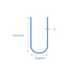 UPAF acier 30 x 11 x 30 mm Comment Fer