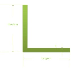  Corniere inox 50x50 - Long. 1 à 4 mètres - Comment Fer