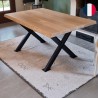 Pied de table industriel 71 cm - IPN Comment Fer