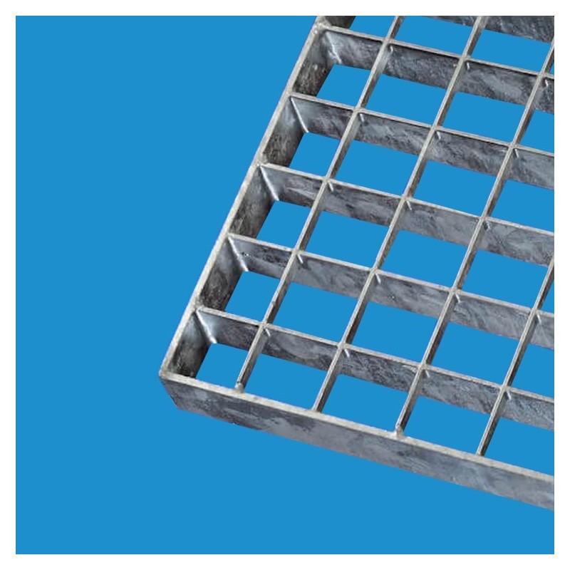 Vente en ligne caillebotis métallique maille 30x30 en acier galvanisé