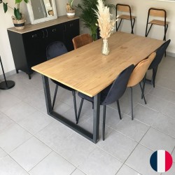 Pied de table en acier