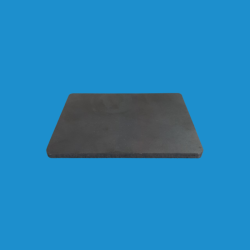 Platine acier rectangulaire 130 x 100 mm