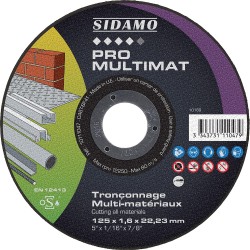 Lot De 5 Disques à Tronçonner 3M Cubitron 3 - 125 Mm X 2,5 Mm X 22,23 Mm, Grain P60+, Coupe Métal Rapide Et Longue Durée