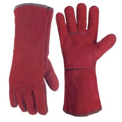 Gants de soudeur en croute de cuir