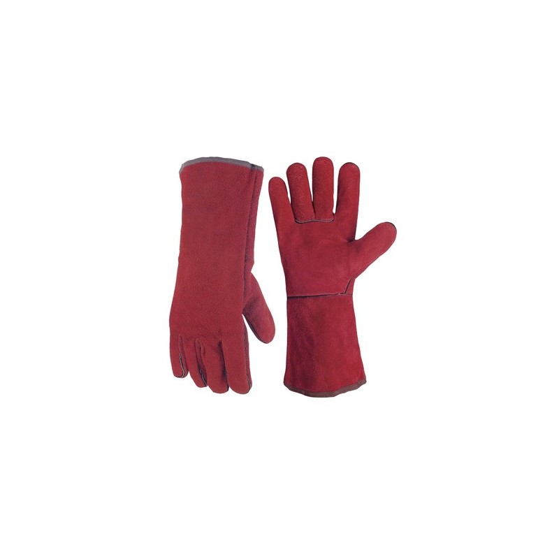 Gants de soudeur en croûte de cuir – Protection optimale pour soudure MIG, TIG et à l'arc
