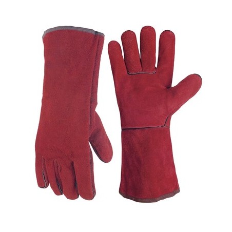 Gants de soudeur en croute de cuir