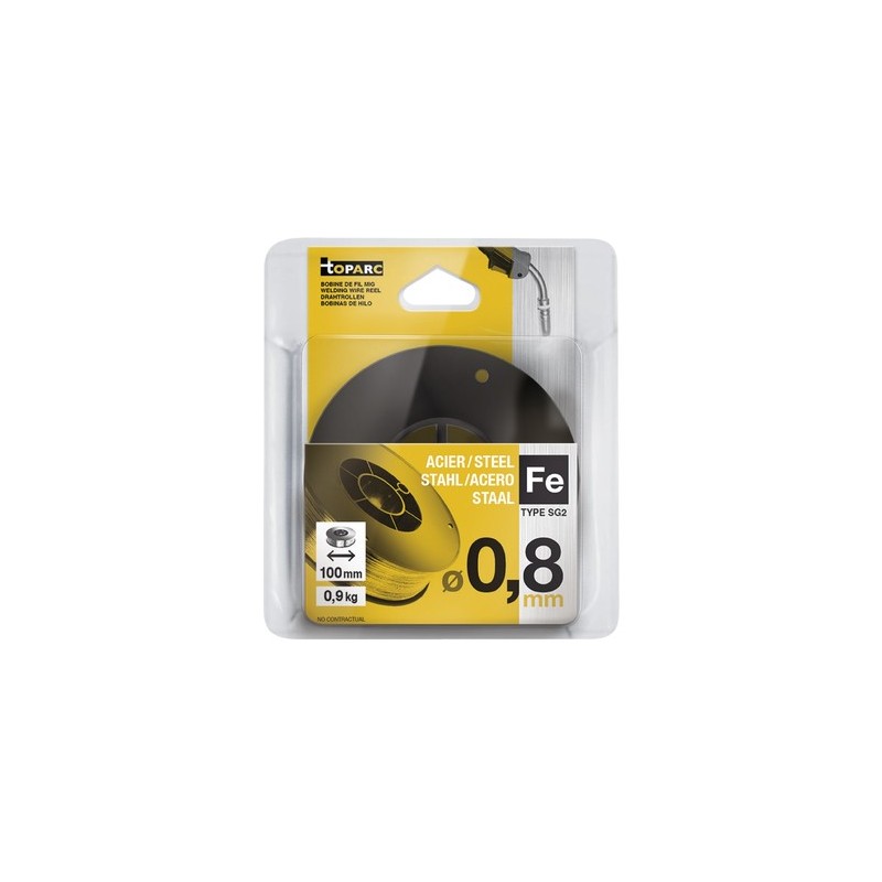 Bobine fil MAG Ø 0.8 mm - ER70S-6 / G3Si1