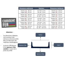  Poutre UPN 140 - Long. 1 à 4 mètres - Comment Fer