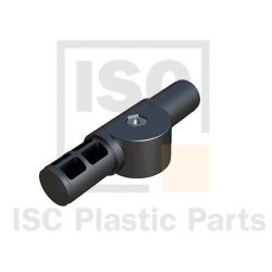 Raccord articulé tubes ronds Ø40 mm - Sans soudure | Comment Fer