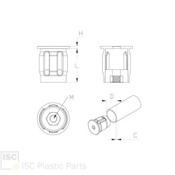 Raccord transversal tubes ronds Ø40 mm - Sans soudure | Comment Fer