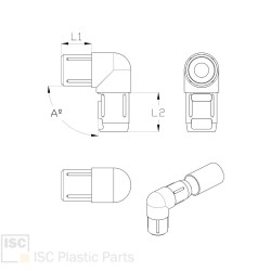 Raccord 90° arrondi tubes ronds Ø40 mm - Sans soudure | Comment Fer