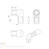 Raccord 90° arrondi tubes ronds Ø40 mm - Sans soudure | Comment Fer