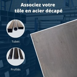 Tole acier plaque metallique acier