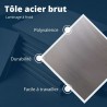 Tole acier plaque metallique  acier LAF 1000 x 2000 mm Tole acier plaque metallique  acier LAF 1000 x 2000 mm