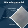 Tole acier galvanisé plaque acier métallique en fer| commentfer Tole acier galvanisé plaque acier métallique en fer| commentfer