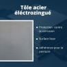 Tole acier éléctrozingué - EZ Tole acier éléctrozingué - EZ