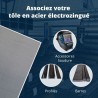 Tole acier éléctrozingué - EZ Tole acier éléctrozingué - EZ