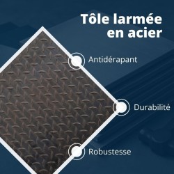 Tole larmée acier Tôle Comment Fer