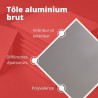 Achetez Tôle Aluminium 1000x2000 mm - Épaisseurs Variées chez CommentFer