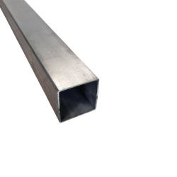 Tube inox carré 25 x 25 mm - Long. 1 à 4 mètres - Comment Fer