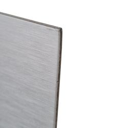 Tole inox brossé grain 220