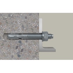 Goujon d'ancrage M8x70 Fischer FBN II zingué - Sachet de 4