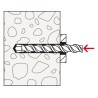 Goujon d'ancrage M8x70 Fischer FBN II zingué - Sachet de 4