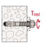 Goujon d'ancrage inox A4 M8x70 Fischer FBN II - Sachet de 4