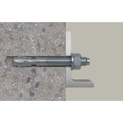 Goujon d'ancrage inox A4 M10x85 Fischer FBN II - Sachet de 4