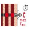 Kit scellement chimique Fischer FIS HT II - 4 ou 6 ancrages M10