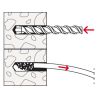 Cheville rallongée DuoXpand 10x80 Fischer - Sachet de 10