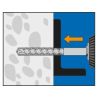 Goujon d'ancrage MAX M8x75 béton fissuré UPAT - Lot de 100