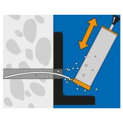Goujon d'ancrage MAX M10x95 béton fissuré UPAT - Lot de 50