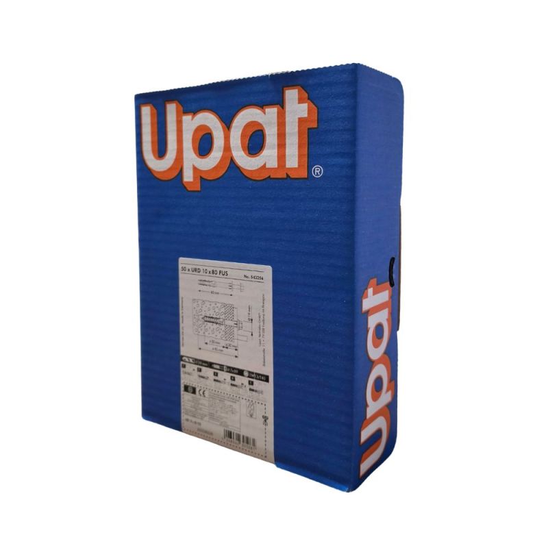 Cheville rallongée nylon 10x80 UPAT URD - Lot de 50