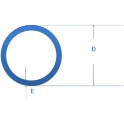 Tube rond acier  20x1,5 mm ou 2 mm -  1 à 4 mètres - Comment Fer
