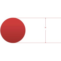  Barre alu ronde pleine 10 mm - Long. 1 à 4 mètres - Comment Fer